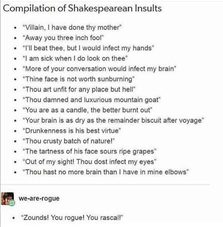 an image of shakespearean instagrams that are too funny for words to describe