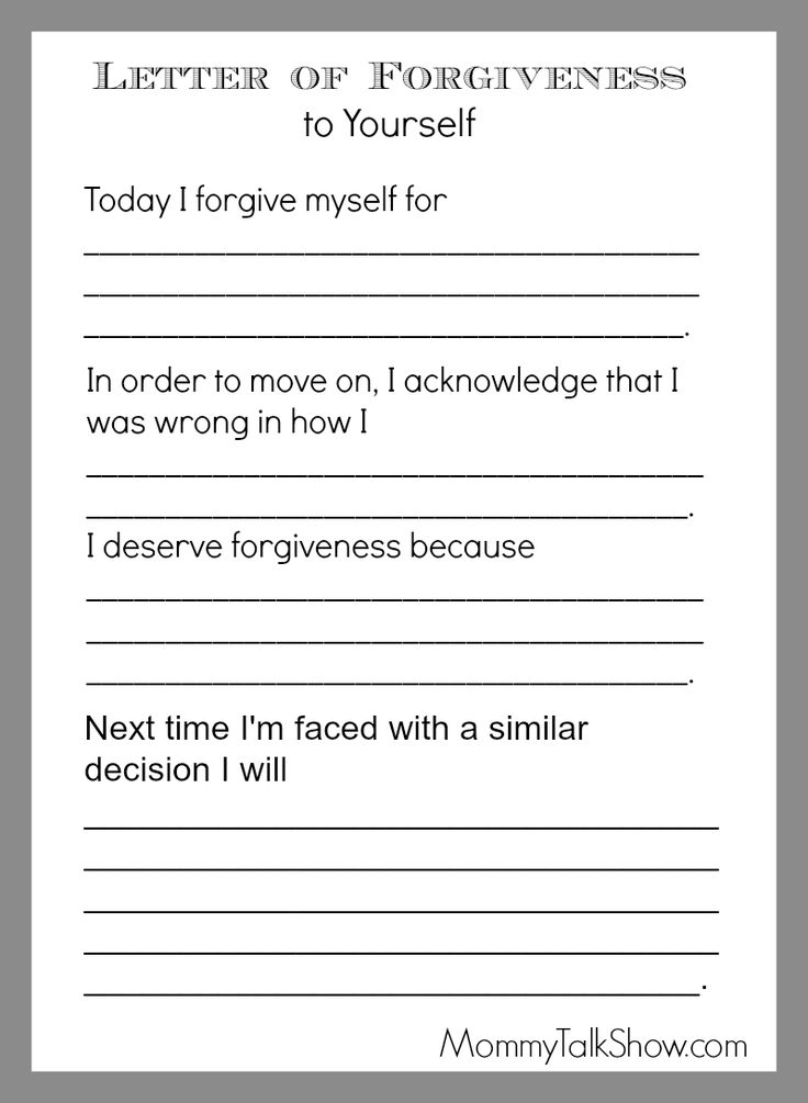 How To Write A Forgiveness Letter To Yourself, Letter Of Forgiveness To Self, Forgiveness Activities For Adults, Therapy Letter Writing, Group Therapy Check In Questions, Psychology Printables, Recovery Group Activities, Forgiveness Worksheet, Group Therapy Ideas