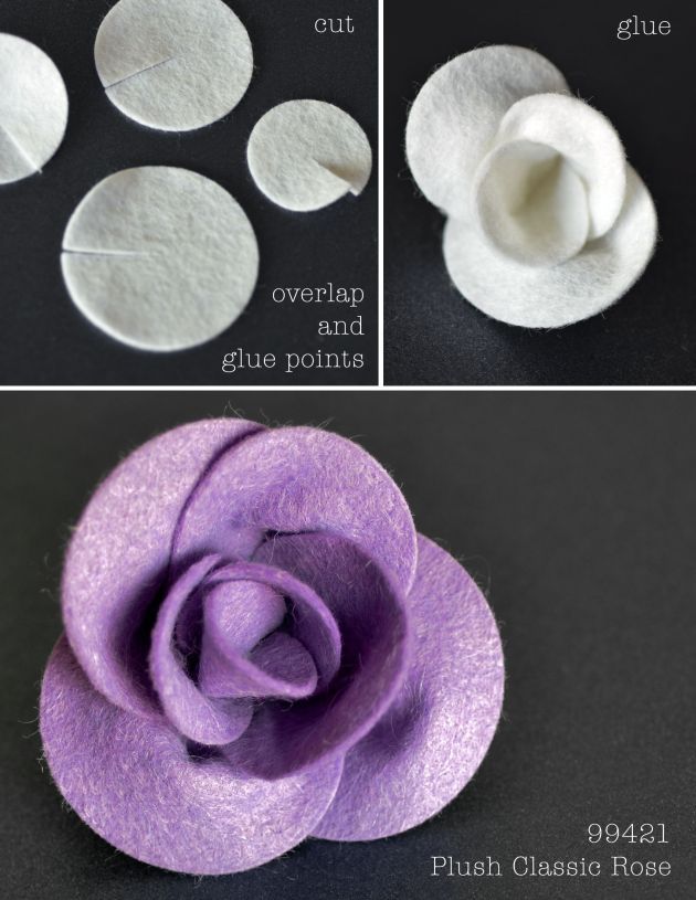 instructions to make paper flowers with glue