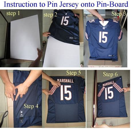 instructions on how to make a football jersey