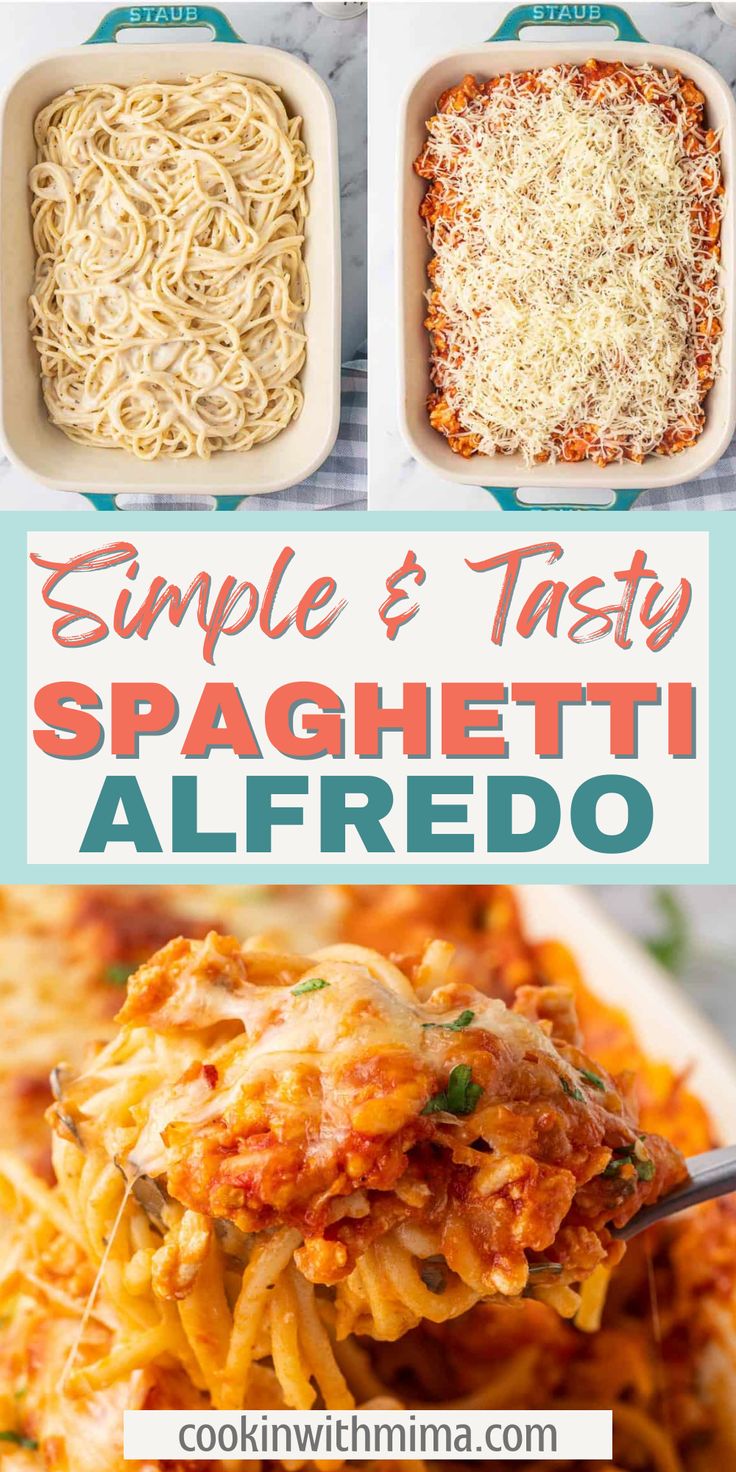 simple and tasty spaghetti alfredo is an easy dinner recipe