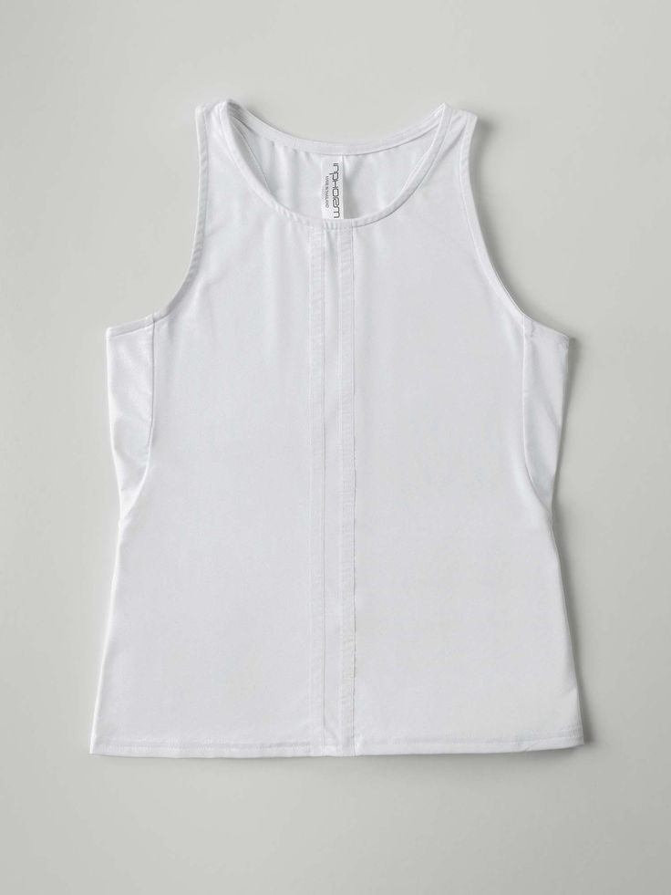 This classic girls' tank with quick dry, uv protection and odor resistance is a must have for tennis or any activity. Stylishly designed to compliment our women's styles so your daugther can dress as stylish as your own inPhorm looks. Regular fitCrew Neck Tank with double stripe trim at centerUV ProtectiveOdor resistanceMoisture wicking and quick dryFour-way stretchMachine WashableEasy CareContent- 88% Recycled Polyester, 12% Spandex Classic Girl, Tank Girl, In The Gym, Striped Tank, The Club, The Court, Top Selling, Designer Collection, Athleisure