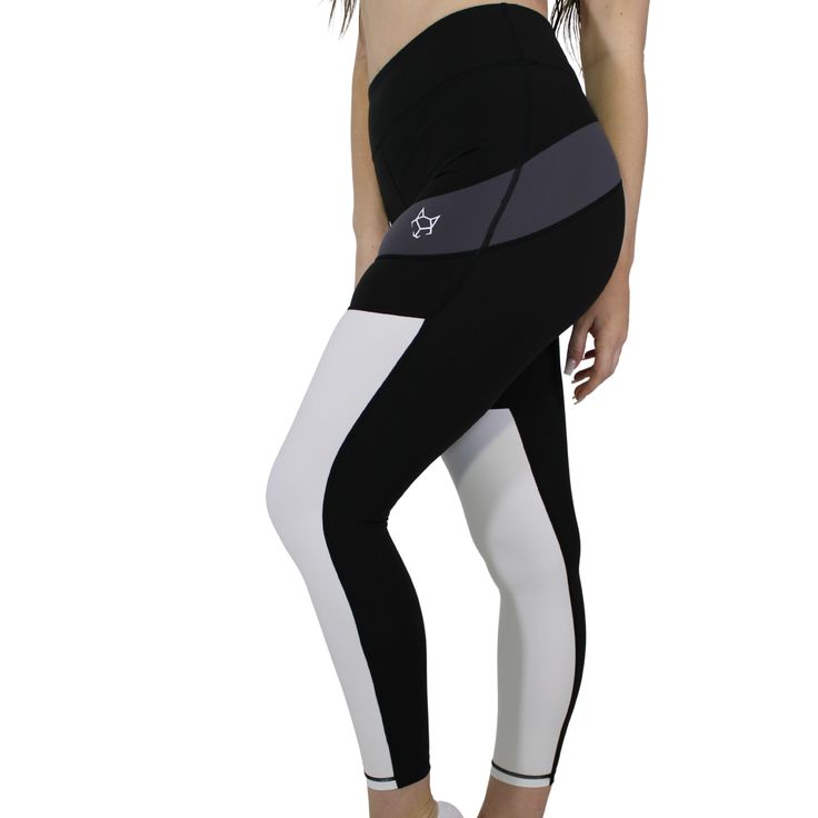 MATERIAL: 70% polyester/30% spandex FIT: True to size. DESIGN: Women's high waisted leggings keep you secure as you sprint, sweat, and squat, creating a figure-hugging silhouette that boosts your confidence with every step. MODEL: Model is 5'7”, 130 lb., wearing a size Small. WASHING: We recommend washing inside-out in a cold setting. Do not bleach. Hang to dry. Introducing our extraordinary Women's High Waisted Leggings, the epitome of high-end athletic wear that effortlessly combines style and Functional Athletic Fit Leggings For Running, Functional Athletic Fit Running Leggings, Athletic Fit Leggings For Running, Sporty Compressive Leggings For Training, Sporty Compressive Training Leggings, Functional Fitted Yoga Pants For Running, Compression Breathable Elastane Leggings, Athletic Fit Elastane Leggings For Sports, Fitted Elastane Leggings For Running