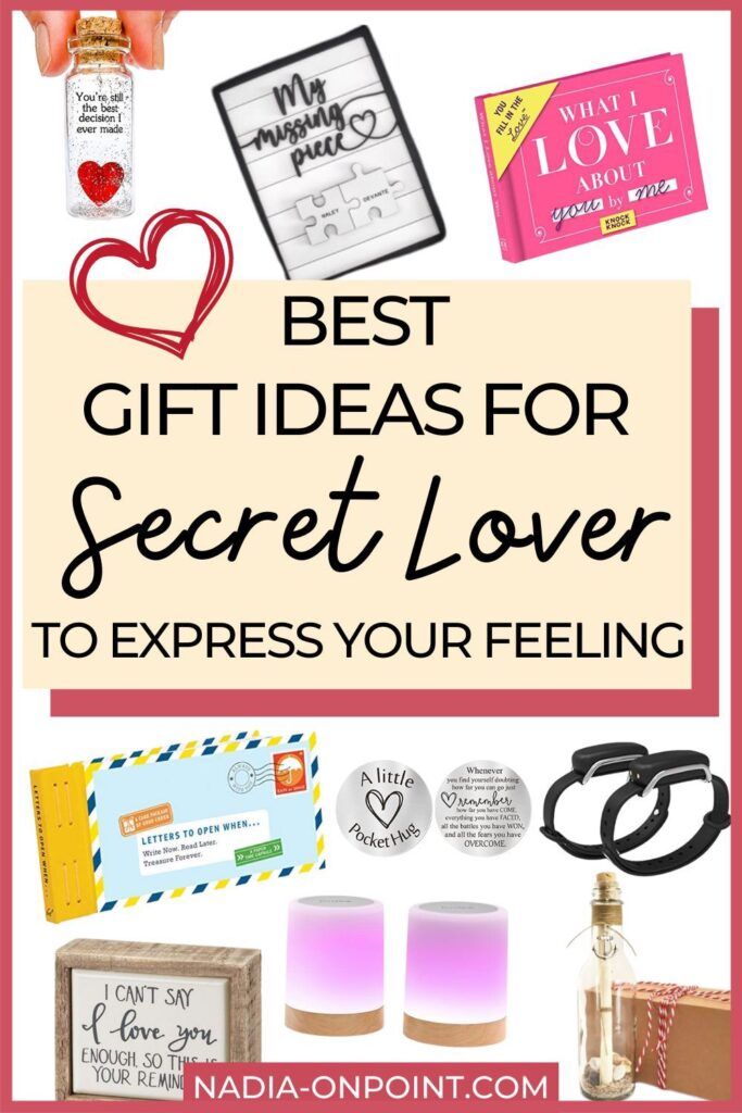 the best gift ideas for secret lover to express your feelings and feel like they are in love