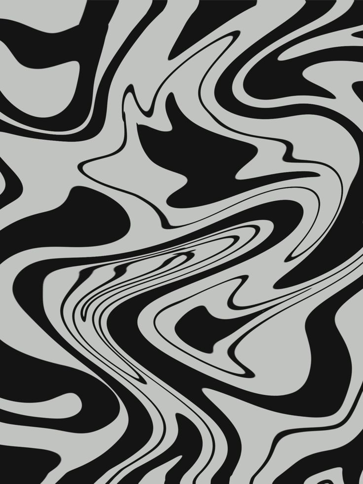 an abstract black and white background with wavy lines