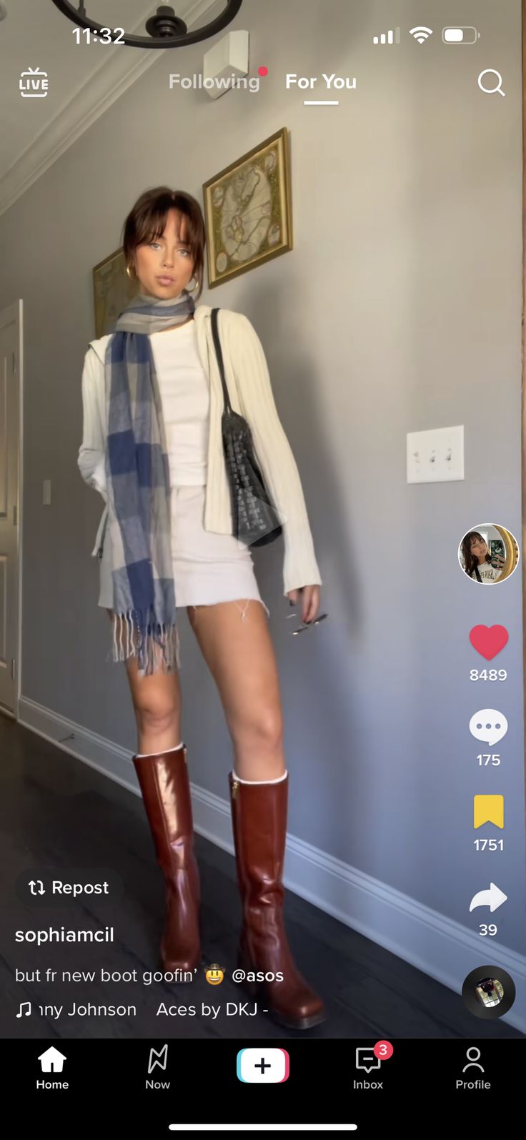 Frye Boots Outfit, Tall Boots Outfit, Autumn Color Palette Fashion, Frye Campus Boots, Asos Boots, Campus Boots, Tall Girl Fashion, Cool Girl Style, Frye Boots