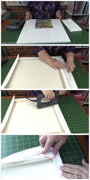 the process to make a diy photo album is shown with scissors and paper on it