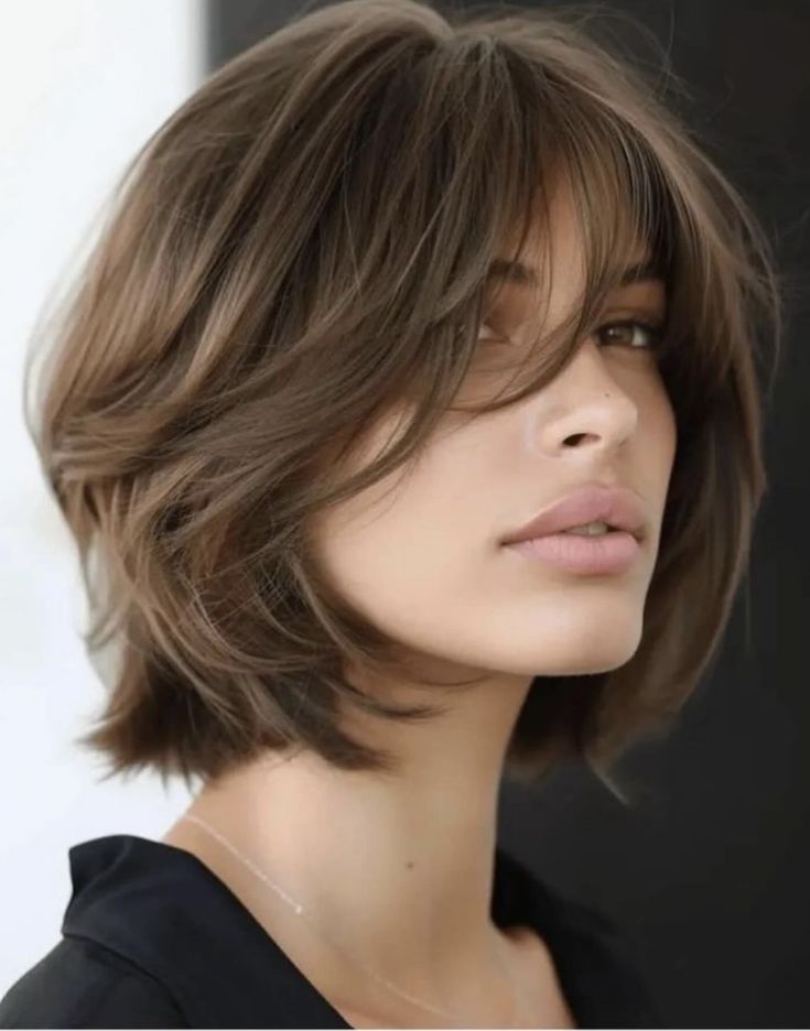 Hair Inspiration Short, Short Hair Haircuts, Short Hair With Bangs, Summer 24, Short Bob Hairstyles, Hair Transformation, Hair Cut, Bobs Haircuts, Hairstyles With Bangs