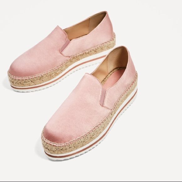 Zara Platform Espadrilles Brand New Summer Hacks, Pink Espadrilles, Holiday Clothes, Platform Espadrilles, Kinds Of Shoes, Espadrille Sandals, Fall Shoes, Zara Shoes, Espadrille Shoes