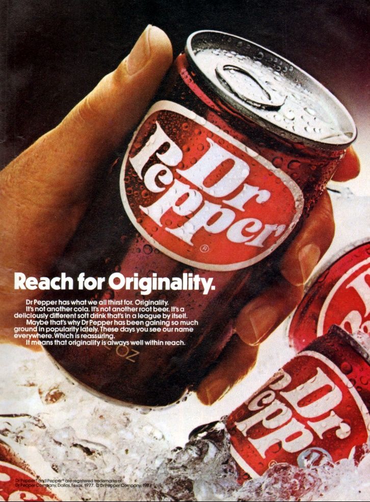 an advertisement for pepsi soda is shown in the advertiser's hand, which reads