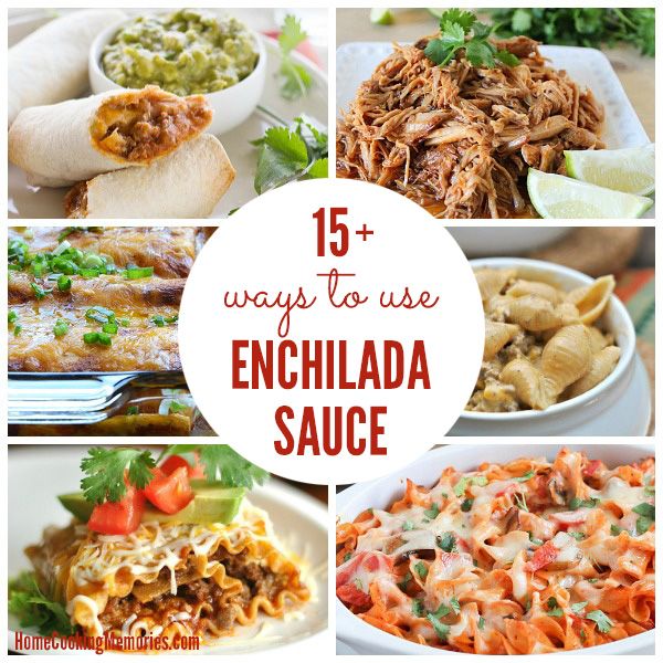 the top ten ways to use enchilada sauce in your food and drink