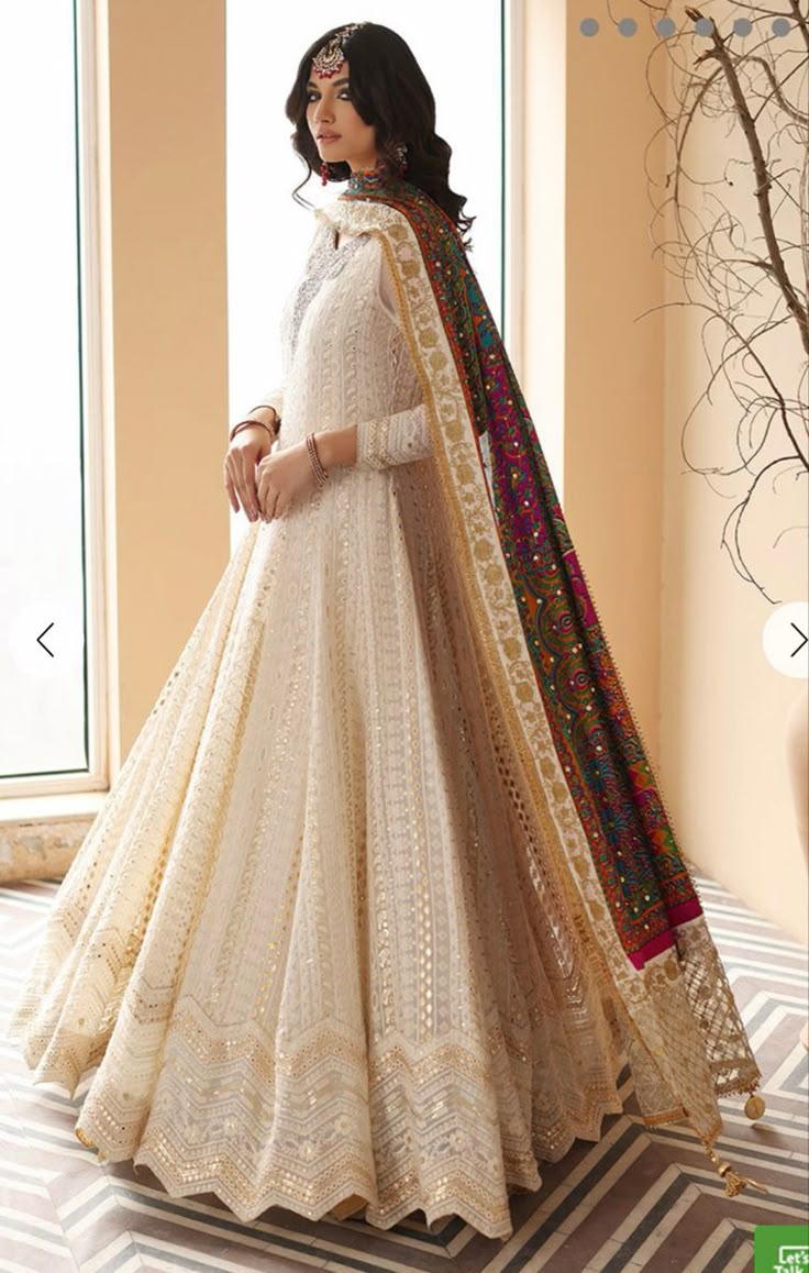 Desi Dress, Desi Wedding Dresses, Shimmer Fabric, Pakistani Wedding Outfits, Pakistani Fashion Party Wear, Pakistani Fancy Dresses, Salwar Kamiz, Beautiful Pakistani Dresses, Bridal Dress Fashion