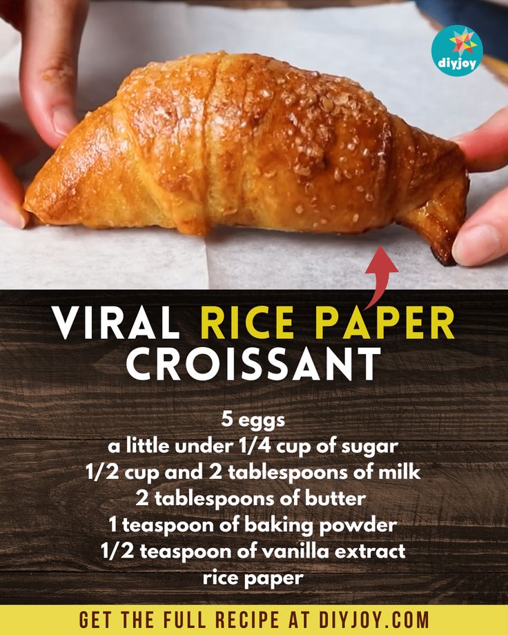 an advertisement for a croissant with instructions on how to make it and how to use it