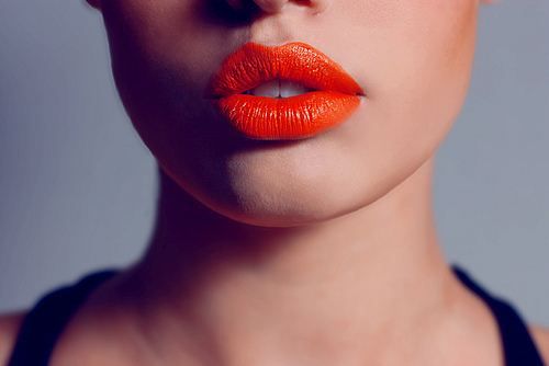 orange-fashion-17 Red Orange Lipstick, Hollywood Glamour Wedding, Coral Lips, Orange Lipstick, Lip Color Makeup, Orange Lips, Bright Lips, Best Lipsticks, Bold Lips