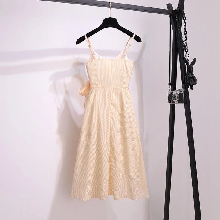 Knot Dress, Suspender Dress, Dress Set, Basic Tee, Dress 100, Set Dress, Cold Shoulder Dress, Classic T Shirts, White