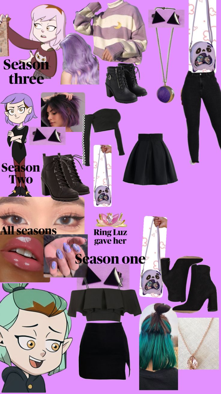 Amity blight as an everyday outfit all seasons Amity Inspired Outfits, Amity Blight Thanks To Them, Amity Blight Costume, Amity Blight Inspired Outfits, Amity Blight Hair, Amity Costume, Amity Blight Outfit, Toh Cosplays, Amity Blight Aesthetic