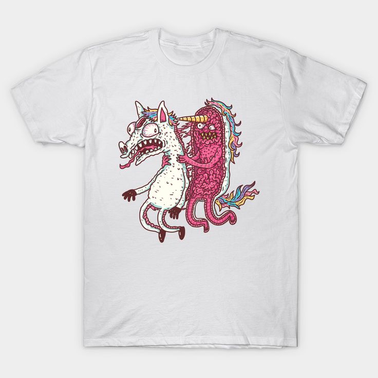 unicorn -- Choose from our vast selection of Crewneck and V-Neck T-Shirts to match with your favorite design to make the perfect graphic T-Shirt. Pick your favorite: Classic, Boxy, Tri-Blend, V-Neck, or Premium. Customize your color! For men and women. Clothes Illustration, Tshirt Illustration, Unicorn Illustration, Unicorn Tshirt, Apparel Design, V Neck T Shirt, Graphic T Shirt, Graphic Tshirt, Tshirt Designs