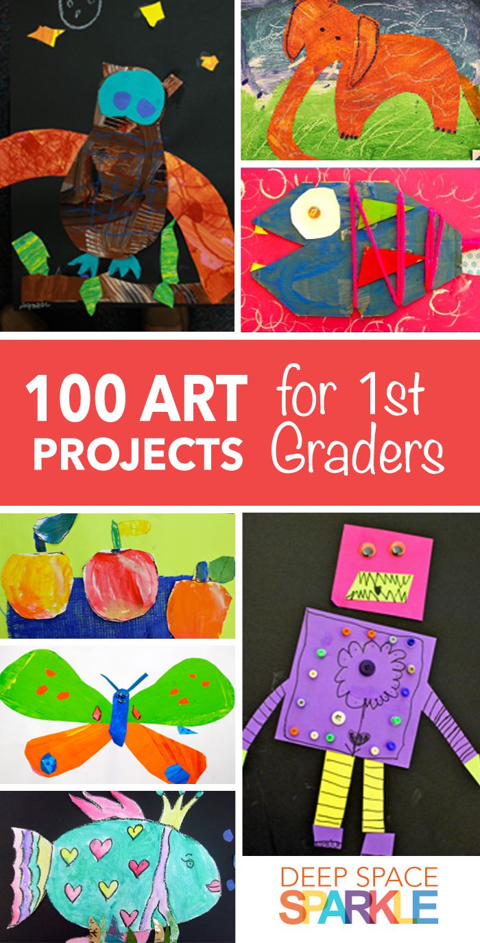 the top ten art projects for 1st grade students