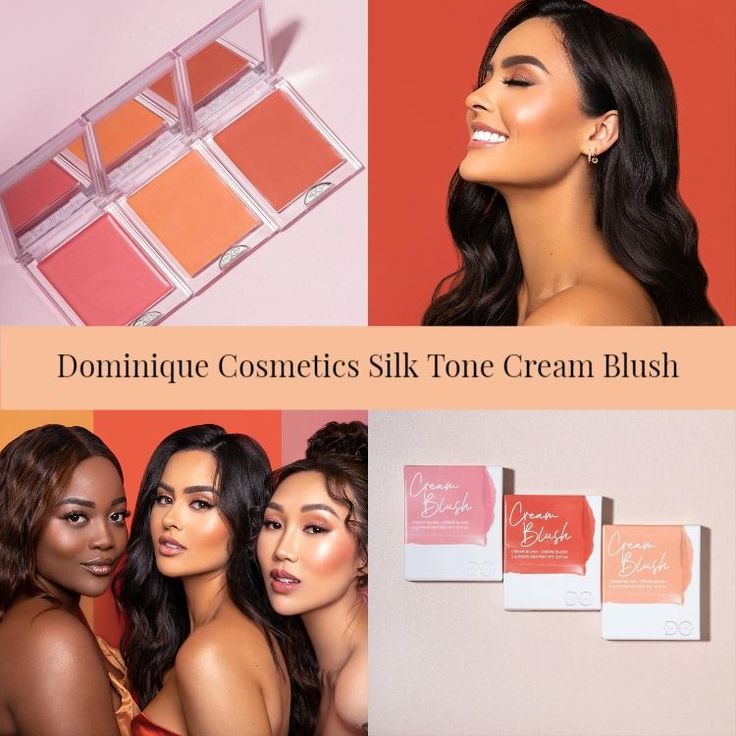 Dominique Cosmetics, Makeup News, Cream Blush, Makeup Art, The Details, Makeup Artist, Blush, Silk, Cream