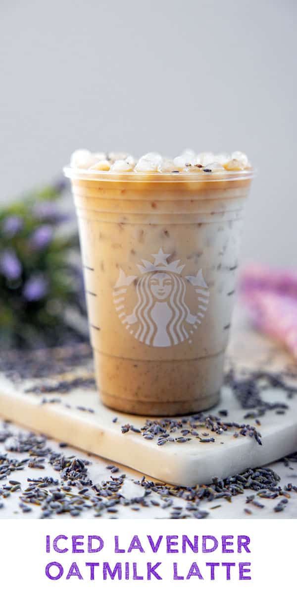 Iced Lavender Oatmilk Latte {Starbucks Copycat} Starbucks Lavender Oatmilk Latte, Iced Lavender Oat Milk Latte, Starbucks Lavender Latte, Lavender Oatmilk Latte, Lavender Oat Milk Latte Starbucks, Lavender Iced Latte, Lavender Oat Milk Latte, Lavendar Latte Recipes, Starbucks Lavender Drink