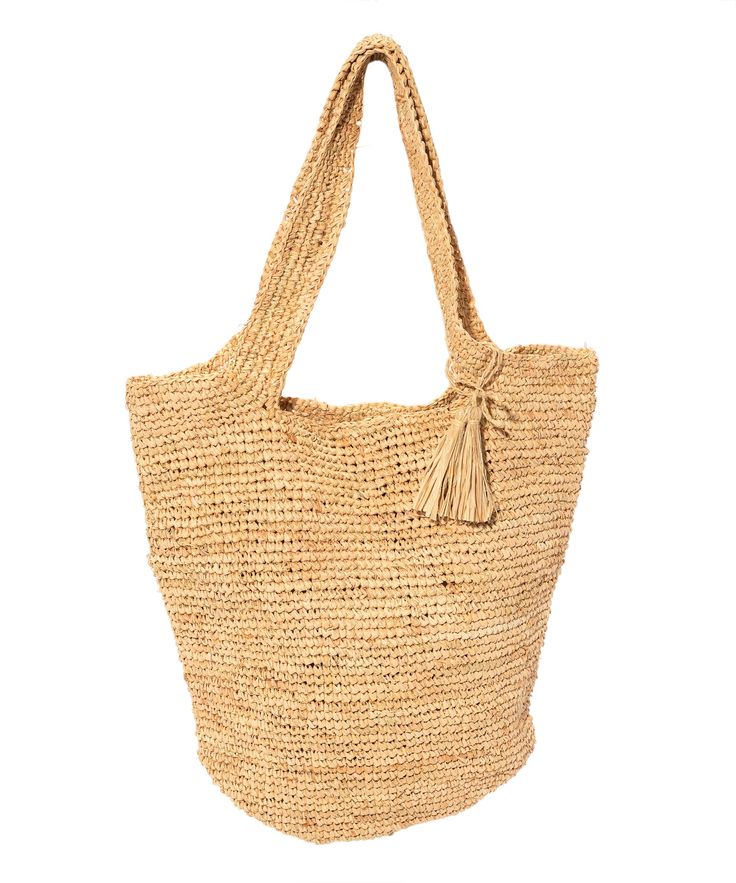 Raffia Packable Tote in color Natural Beige Jute Travel Bags, Lightweight Beige Straw Bag For Travel, Casual Natural Fiber Bag In Natural Color, Casual Natural Color Bag With Natural Fiber, Casual Natural Fiber Bags In Natural Color, Casual Natural Color Natural Fiber Bag, Handwoven Shoulder Bag For Travel On Vacation, Handwoven Shoulder Bag For Travel And Vacation, Lightweight Natural Straw Bag For Vacation