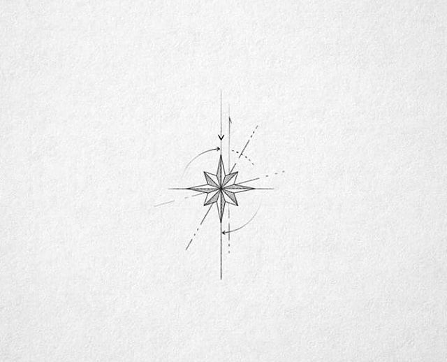 a black and white drawing of a star