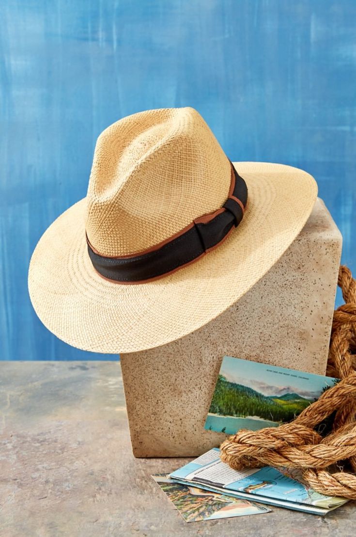 Chateau Panama Straw Fedora Hat | Overland Beige Panama Hat For Kentucky Derby Travel, Brown Straw Hat For Travel And Kentucky Derby, Brown Straw Hat For Kentucky Derby Travel, Western Style Straw Panama Hat For Travel, Classic Woven Hats For Vacation, Kentucky Derby Travel Straw Hat With Curved Brim, Summer Panama Hat With Curved Brim In Toquilla Straw, Brimmed Toquilla Straw Panama Hat For Vacation, Summer Brimmed Panama Hat For Outdoor