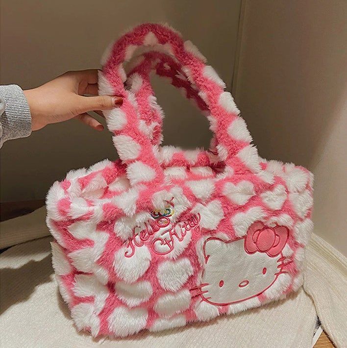 Paznokcie Hello Kitty, Hello Kitty Purse, Kitty Clothes, Hello Kitty Clothes, Hello Kitty Aesthetic, Hello Kitty Bag, Hello Kit, Pink Girly Things, Hello Kitty Pictures