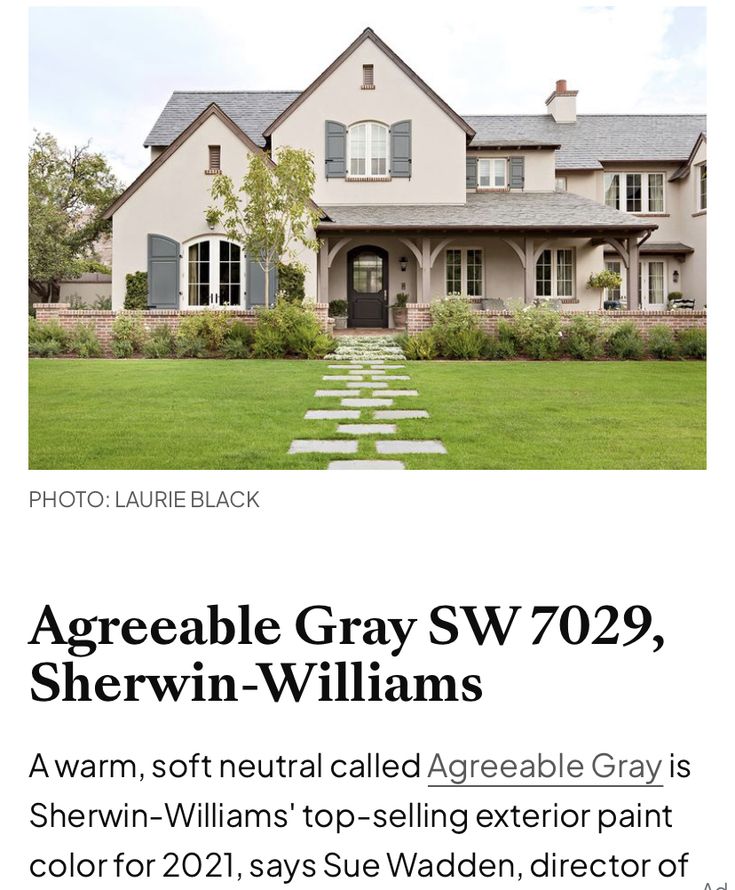 the front page of a real estate listing ad for sherylin - williams's new home