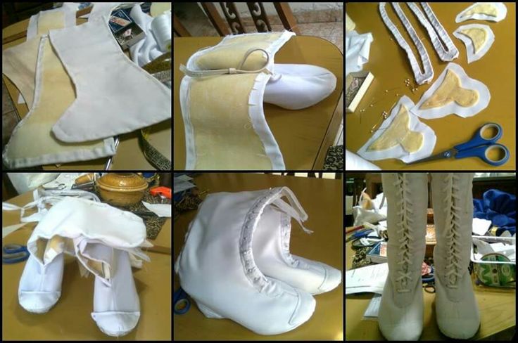 Fabric boots cosplay tutorial Chun Li Cosplay, Inuyasha Cosplay, Mini Crafts, Diy Cosplay, Fabric Boots, Sewing Crafts Tutorials, Cosplay Tutorial, Mini Craft, Cosplay Diy