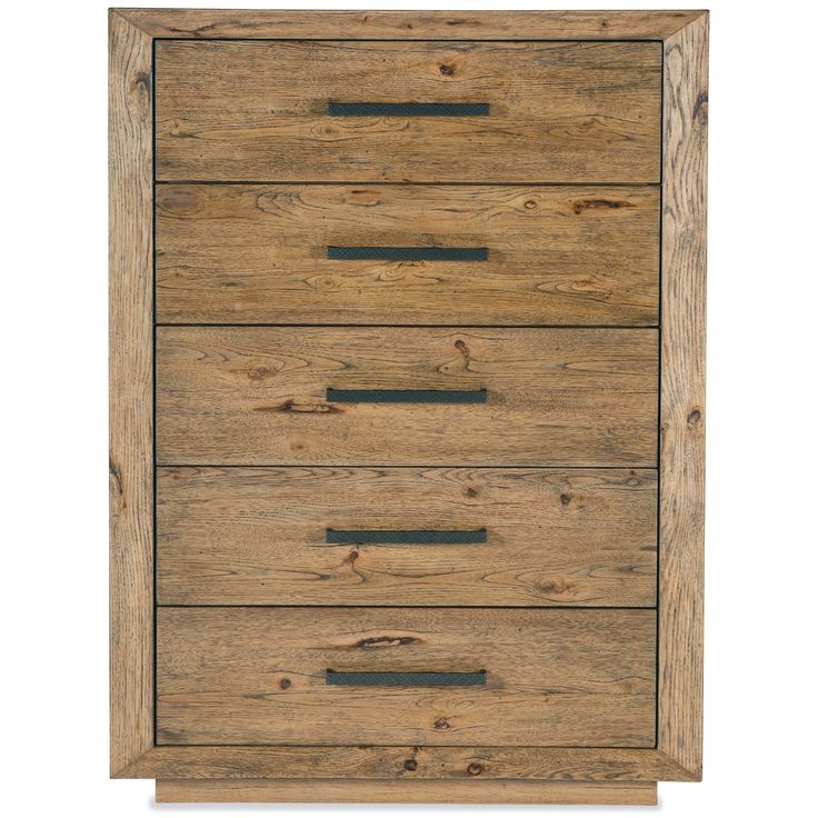 BIG SKY FIVE DRAWER DRESSER TALL: VINTAGE NATURAL American Wilderness, Post And Beam Construction, Mountain Lakes, Sky Collection, Accent Chest, 5 Drawer Chest, Post And Beam, Simple Silhouette, Hooker Furniture