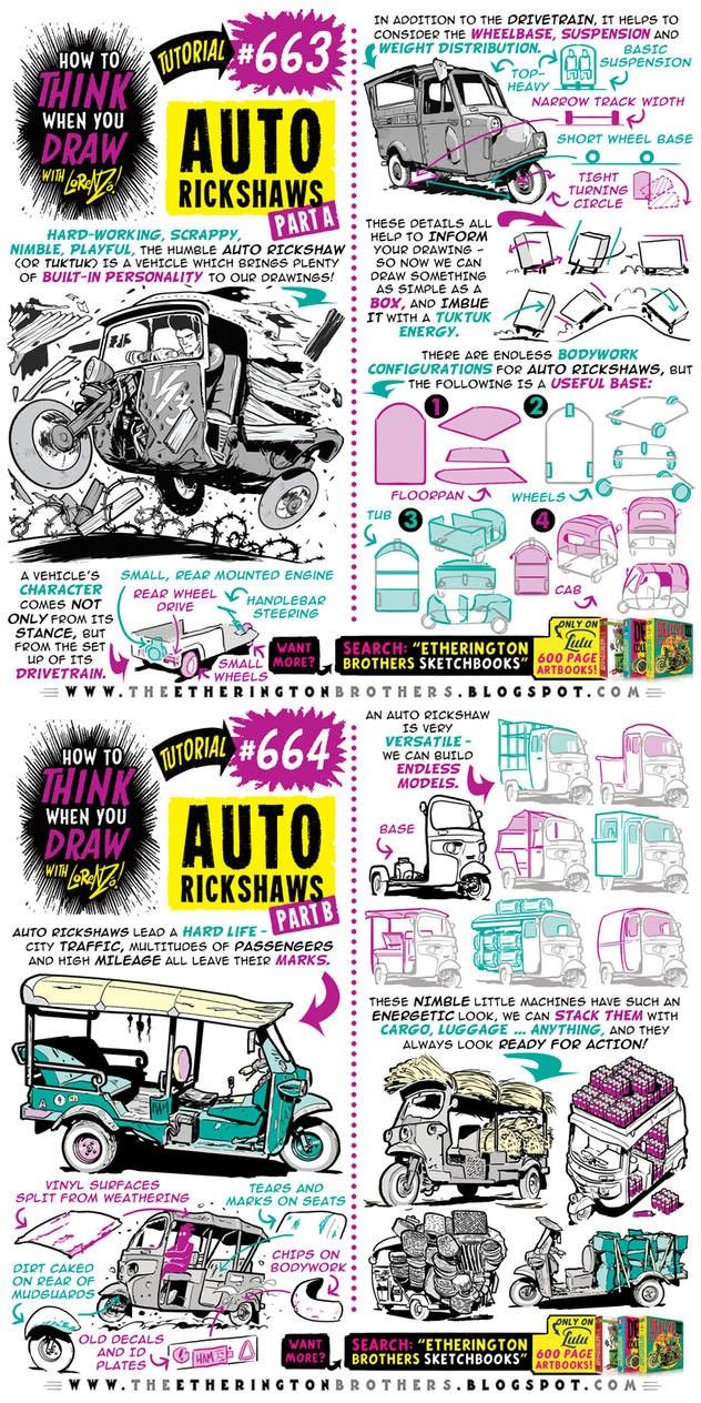 an illustrated poster showing different types of vehicles