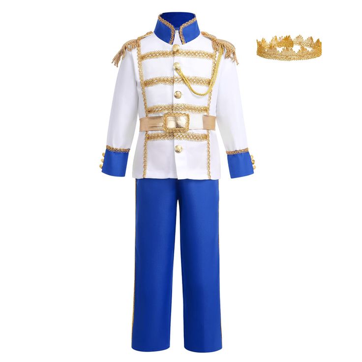 PRICES MAY VARY. Prince Costume for Boys: Boys prince charming costume kids prince charming costume king costume for boys prince charming costume boys prince charming costume for toddlers halloween costumes for boys medieval times costumes for boys king costume red medieval prince costume boy baby prince charming outfit, boys prince charming costume with gold crown. Deluxe prince king cosplay outfit set for Halloween Christmas party dress up costume, will bring your prince into a fancy role play Royal Prince Outfit, Prince Dress Up, Prince Outfit, Prince Charming Costume, Up Halloween Costumes, Prince Costume, Prince Clothes, King Costume, Carnival Dress