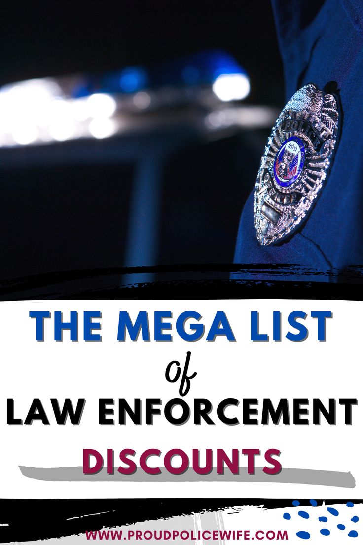 the mega list of law enforcement discounts