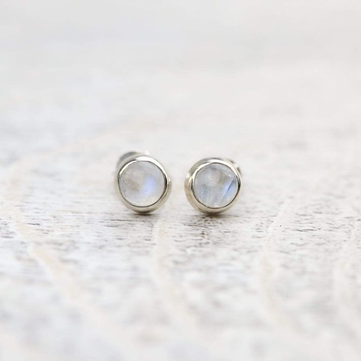 Earrings Moonstone Stud Earrings JE555 Minimalist Nickel Free Moonstone Earrings, Minimalist Nickel-free Moonstone Earrings, Minimalist Nickel Free Moonstone Jewelry, Minimalist Nickel-free Moonstone Jewelry, Dainty Nickel-free Moonstone Earrings, Dainty Moonstone Earrings Nickel Free, Minimalist Moonstone Earrings For Anniversary, Silver Moonstone Birthstone Earrings, White Moonstone Earrings For Daily Wear