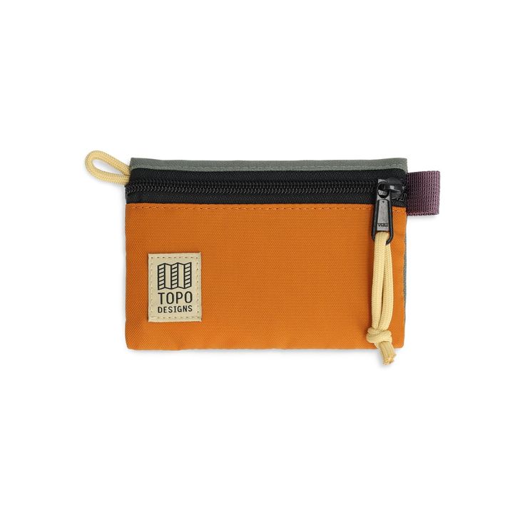 Topo Designs Accessory Bag "Micro" in "Beetle / Spice" Small Laptops, Organize Everything, Small Travel Bag, Travel Supplies, Small Laptop, Recycle Bag, Topo Designs, Small Notebook, Kit Bag