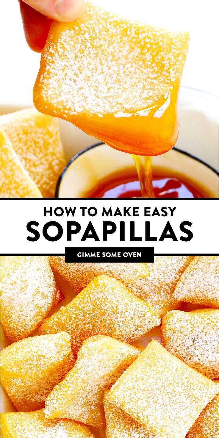 how to make easy sopapillas with orange juice