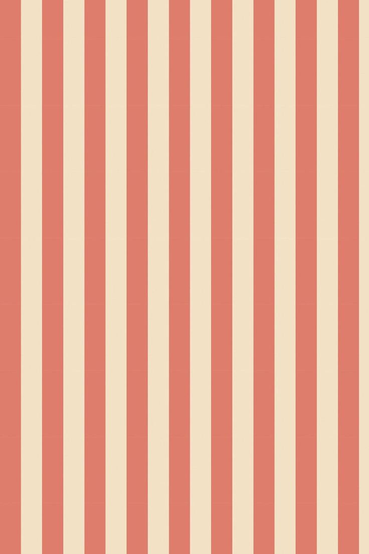 an orange and white striped wallpaper pattern