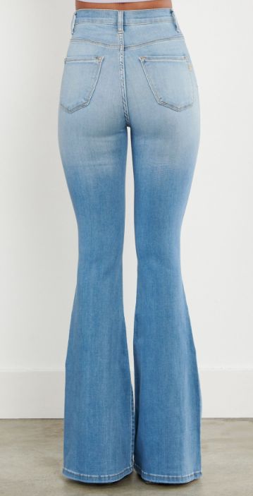 Elevate your denim collection with the Lara Distressed Flare Jeans, crafted from stretch denim for ultimate comfort and flexibility. Featuring a high-rise fit that accentuates your figure and a super soft fabric that's gentle on the skin, these jeans offer both style and comfort for all-day wear. With their full-length flare design, they effortlessly combine trendiness with versatility, perfect for any occasion. Fabric Content: 51% Cotton 35.4% Modal 6.4% T400 Lycra 1.1% Camo Fashion, Western Wear Outfits, Flare Pants, Western Wear, Flare Jeans, Stretch Denim, Soft Fabrics, Full Length, Cute Outfits