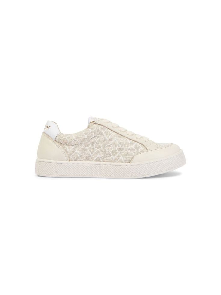 sand beige leather all-over logo print front lace-up fastening contrasting branded heel counter logo patch at the tongue round toe branded insole flat rubber sole Teen Boy Outfits, Dress With Jean Jacket, Baby Boy Accessories, Gucci Kids, The Tongue, Dolce And Gabbana Kids, Print Sneakers, Kids Jordans, Boys Accessories