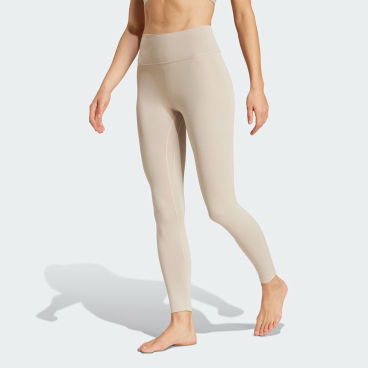 adidas Shop the All Me 7/8 Leggings - Beige at adidas.com/us! See all the styles and colors of All Me 7/8 Leggings - Beige at the official adidas online shop. Adidas Compression Leggings For Workout, Adidas Stretch Sportswear Activewear, Adidas Stretch Tights For Sports, Adidas Go-dry Athleisure Activewear, Adidas Breathable Athletic Fit Activewear, Adidas Compression Leggings For Yoga, Adidas Athleisure Yoga Leggings, Sportswear Leggings For Light Exercise With Athletic Fit, Adidas Athleisure Leggings For Yoga