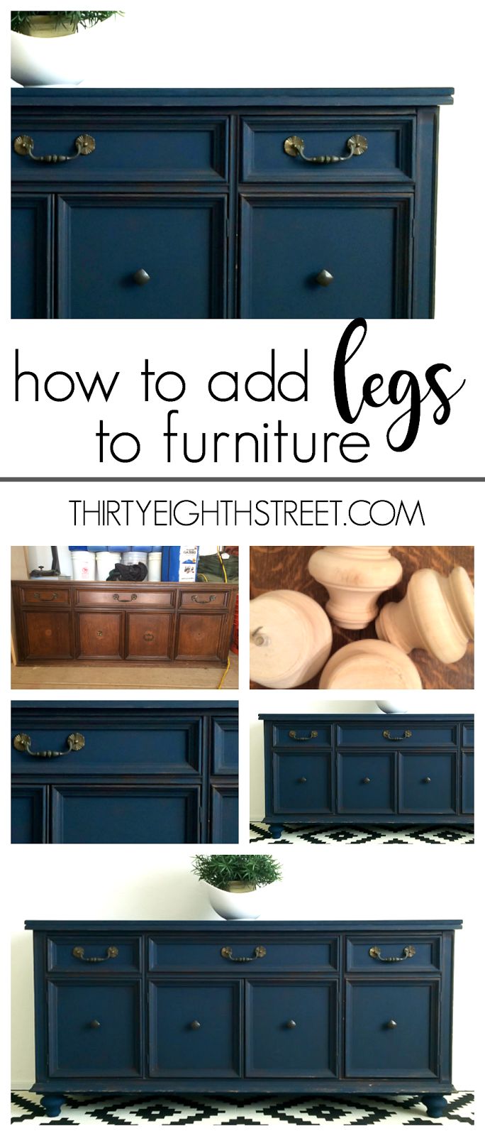 how to add legs to furniture