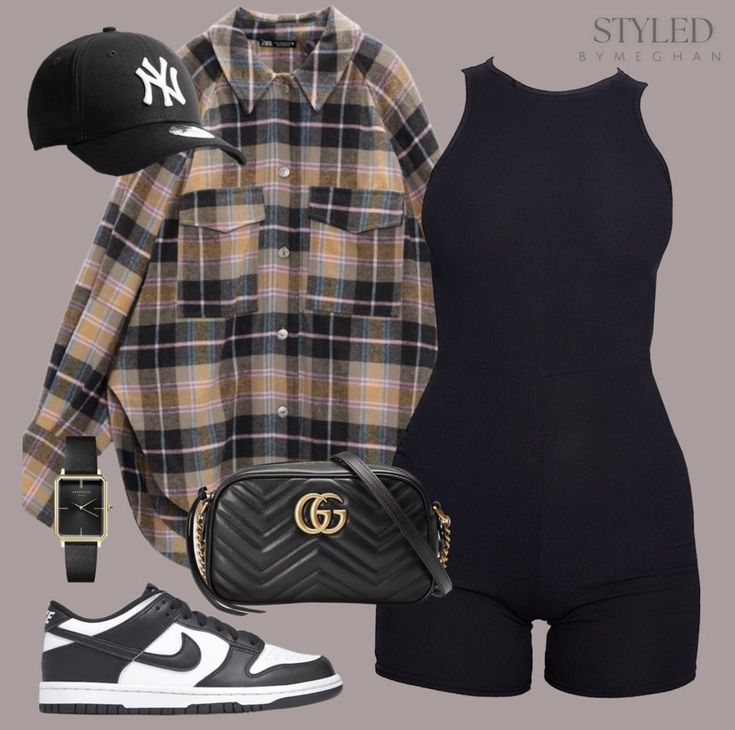 Going For Drinks Outfit Casual, Day Party Outfits Black Women, Chill Night Out Outfit, Unitard Outfit Ideas, Staycation Outfits, Plus Size Baddie Outfits, Fasion Outfits, Gucci Watch, Bag Gucci