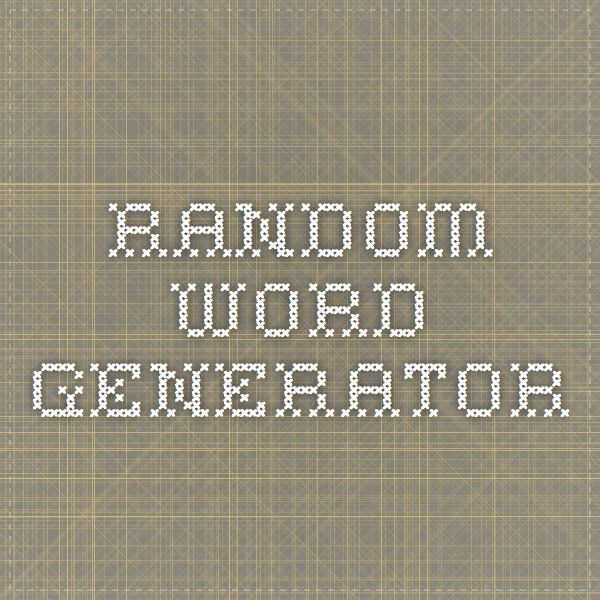 the words random word generator written in white on a beige background