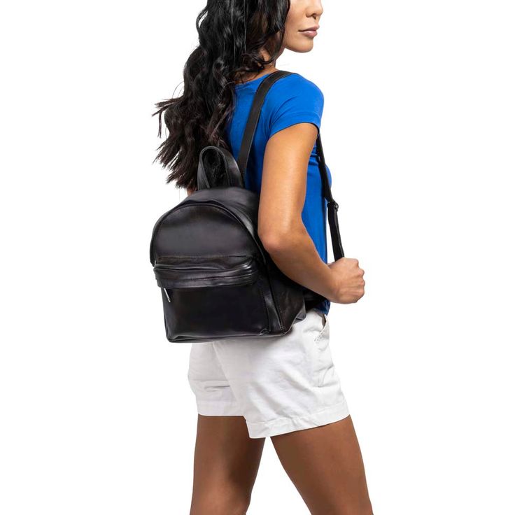 Lightweight and seriously soft, our Mini Leather Backpack is the perfect for everyday use. This Backpack's simple classic design will never go out of style. Featuring a zippered main compartment to keep your personal items securely in tow, with an outer zippered pocket to access smaller items. At Jerusalem Sandals, our handmade leather goods are crafted from natural, chemical-free leather that's soft and flexible yet remarkably long-lasting, so you can be sure this bag will be a favorite in the Versatile Leather Backpack With Zipper Closure, On-the-go Softback Backpack With Anti-theft Pocket, Versatile Leather Backpack With Zipper Pocket For Commuting, On-the-go Backpack With Anti-theft Pocket, Everyday Softback Bags With Anti-theft Pocket, Versatile Softback Leather Backpack With Zipper Closure, Versatile Softback Leather Backpack With Zipper, Versatile Everyday Backpack With Anti-theft Pocket, Leather Softback Backpack With Zipper Pocket For On-the-go