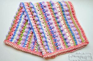 a crocheted dishcloth on a white surface