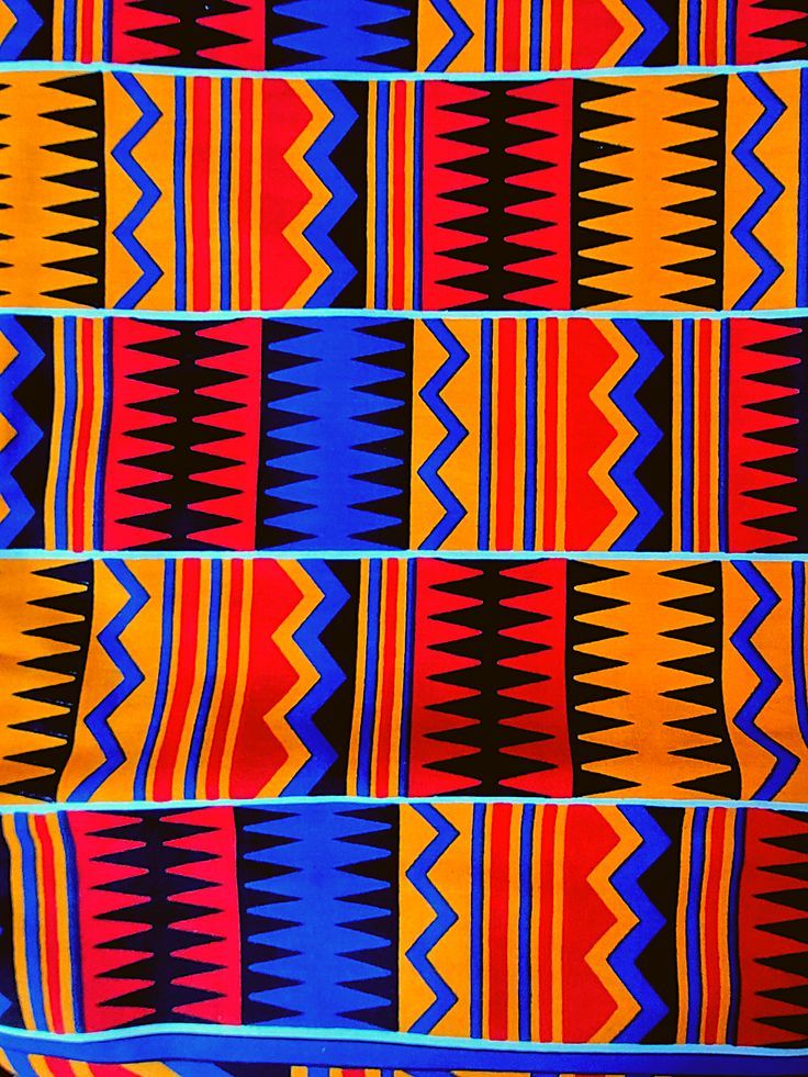 an image of a colorful pattern that is on display