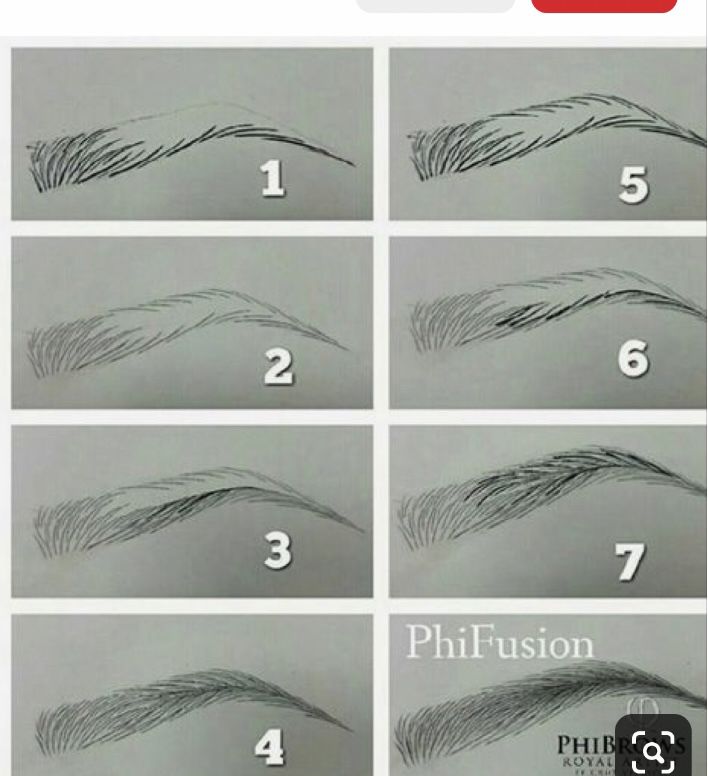 how to draw an eyeliner step by step with pictures for the eyes and eyebrows