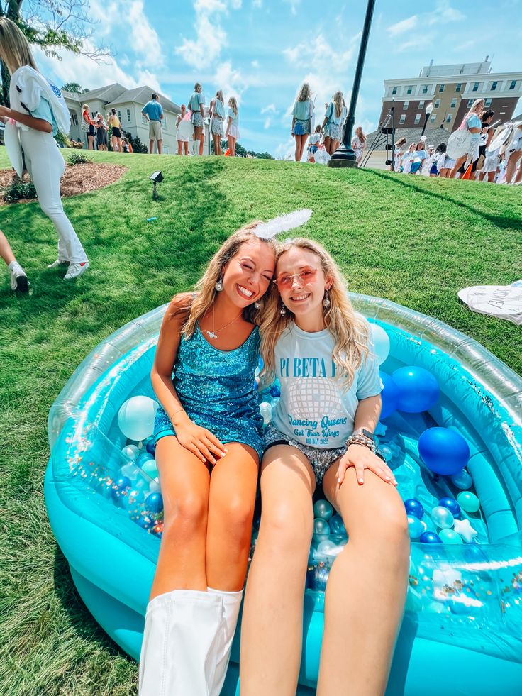 Mermaid Bid Day Theme, Mamma Mia Bid Day Theme, Mamma Mia Bid Day, Sorority Themes, Recruitment Themes, Sorority Girls, Sorority Bid Day, Bid Day Themes, Alpha Xi