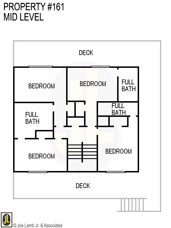 the floor plan for a home with three bedroom and two bathrooms